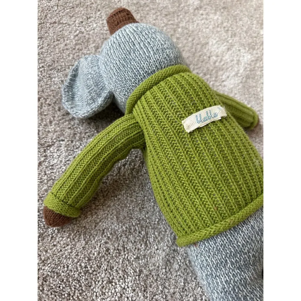 Blabla Regular Hercule the Elephant Cotton Knit Animal